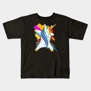Unicorn Dabing Kids T-Shirt